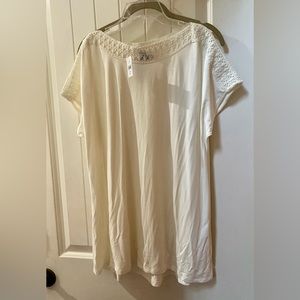 NWT JJill cream top
